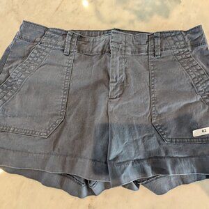 #62 - Old Navy  Chino Gray Pixie Shorts -  3.5" inseam
